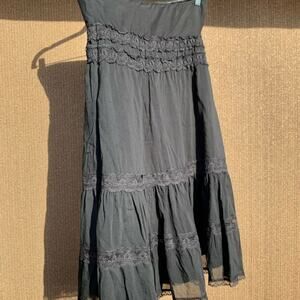 The Limited Black Ruffle Dress Size 4